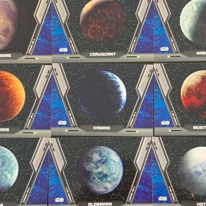 Star Wars Holocron 2020 - CG-01-CG-20 Charting the Galaxy Insert Set Vintage Trading Card Singles Topps