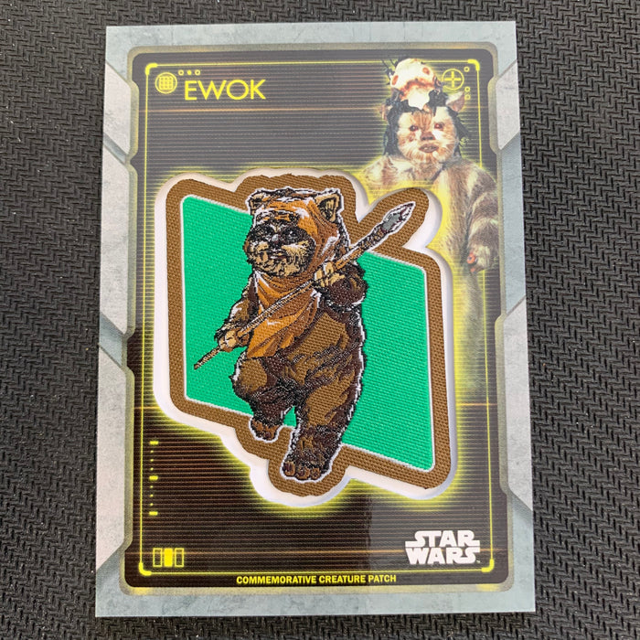 Star Wars Holocron 2020 - P-LE Logray and Wickett Patch Vintage Trading Card Singles Topps