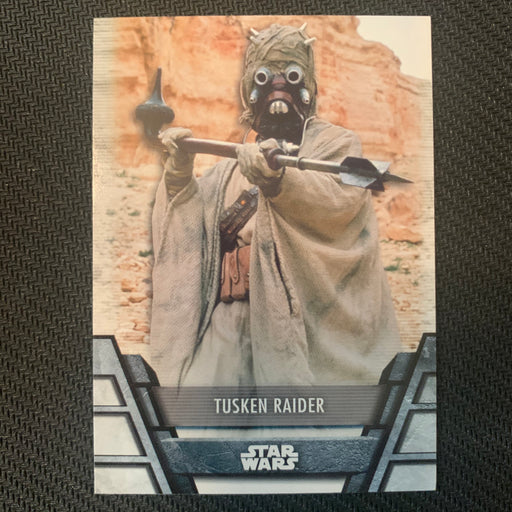 Star Wars Holocron 2020 - AL-02 Tusken Raider Vintage Trading Card Singles Topps   