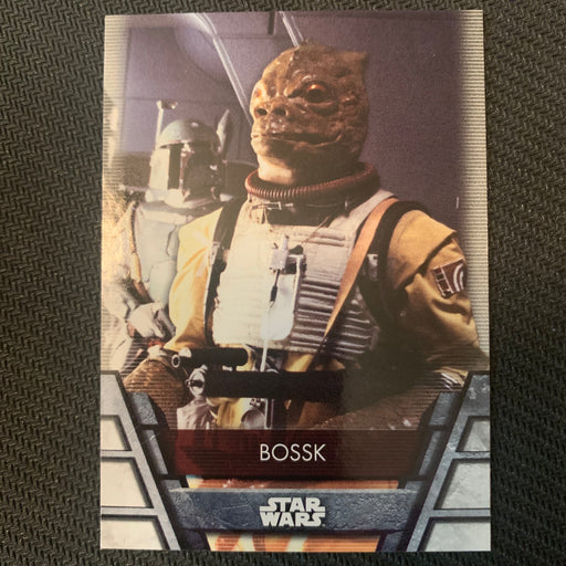 Star Wars Holocron 2020 - BH-05 Bossk Vintage Trading Card Singles Topps   