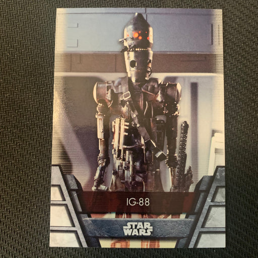 Star Wars Holocron 2020 - BH-07 IG-88 Vintage Trading Card Singles Topps   