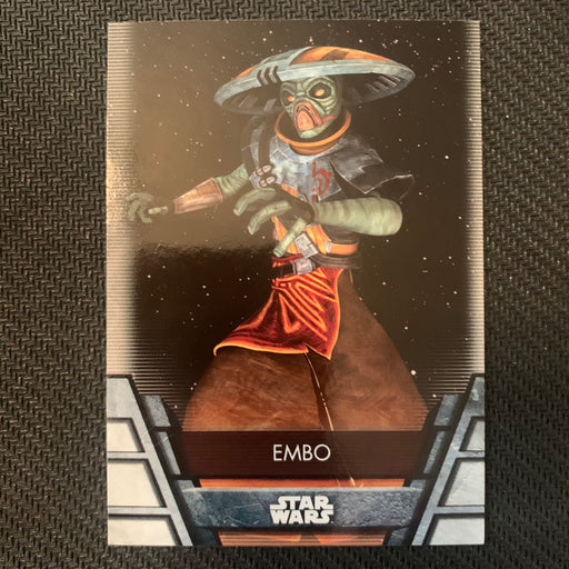Star Wars Holocron 2020 - BH-12 Embo Vintage Trading Card Singles Topps   