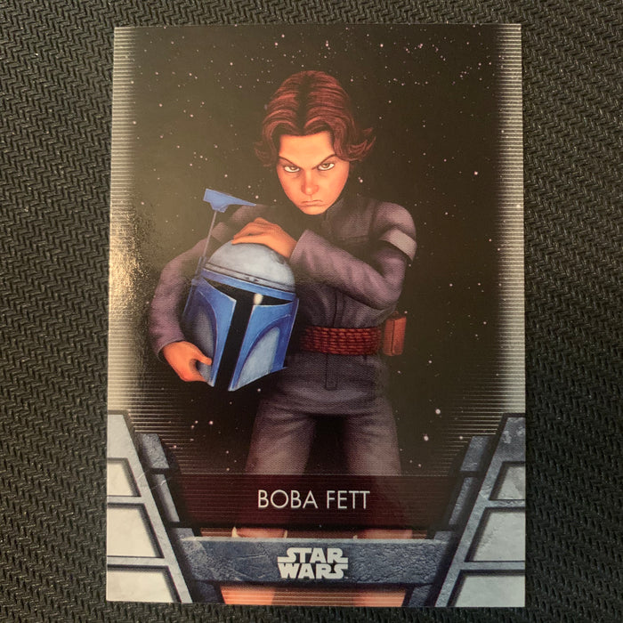 Star Wars Holocron 2020 - BH-14 Boba Fett Vintage Trading Card Singles Topps