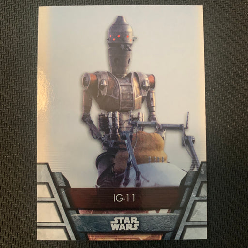 Star Wars Holocron 2020 - BH-16 IG-11 Vintage Trading Card Singles Topps
