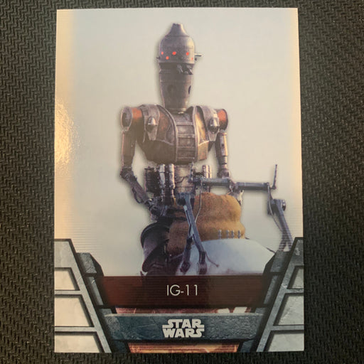 Star Wars Holocron 2020 - BH-16 IG-11 Vintage Trading Card Singles Topps   