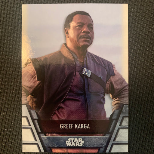 Star Wars Holocron 2020 - BH-17 Greef Karga Vintage Trading Card Singles Topps
