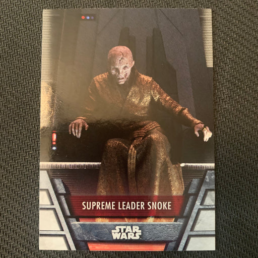 Star Wars Holocron 2020 - FO-05 Supreme Leader Snoke Vintage Trading Card Singles Topps   