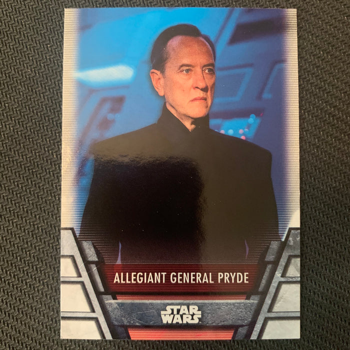 Star Wars Holocron 2020 - FO-08 Allegiant General Pryde Vintage Trading Card Singles Topps