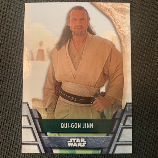 Star Wars Holocron 2020 - Jedi-02 Qui-Gon Jinn Vintage Trading Card Singles Topps   