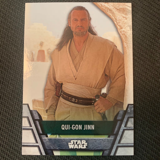 Star Wars Holocron 2020 - Jedi-02 Qui-Gon Jinn Vintage Trading Card Singles Topps