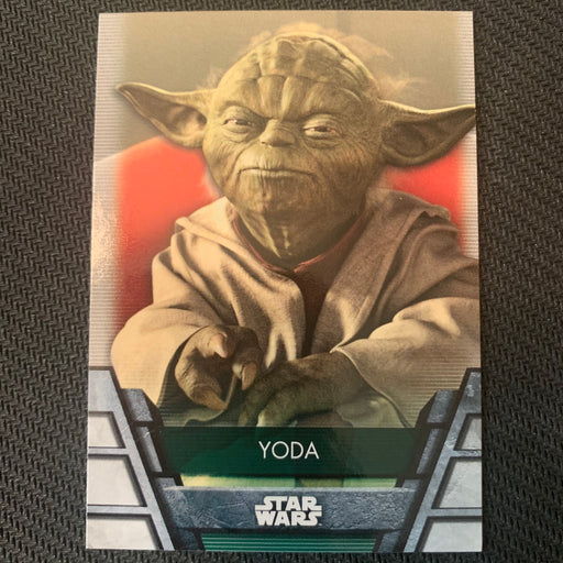Star Wars Holocron 2020 - Jedi-03 Yoda Vintage Trading Card Singles Topps