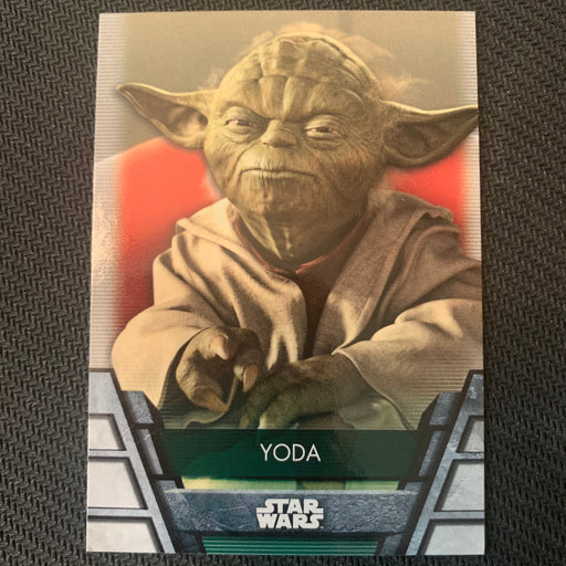 Star Wars Holocron 2020 - Jedi-03 Yoda Vintage Trading Card Singles Topps   
