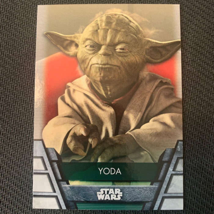 Star Wars Holocron 2020 - Jedi-03 Yoda Vintage Trading Card Singles Topps