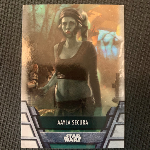 Star Wars Holocron 2020 - Jedi-12 Aayla Secura Vintage Trading Card Singles Topps   