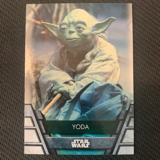 Star Wars Holocron 2020 - Jedi-13 Yoda Vintage Trading Card Singles Topps   