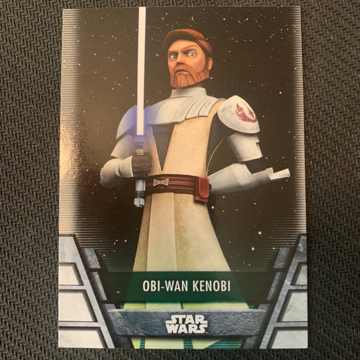 Star Wars Holocron 2020 - Jedi-16 Obi-Wan Kenobi Vintage Trading Card Singles Topps   