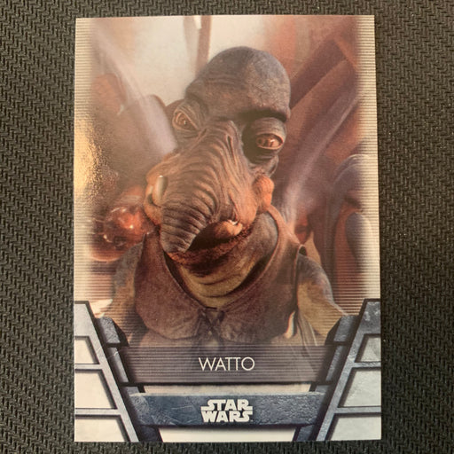 Star Wars Holocron 2020 - N-03 Watto Vintage Trading Card Singles Topps   