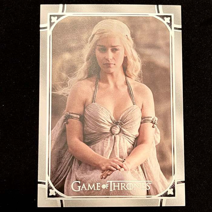 Game of Thrones - Iron Anniversary 2021 - 001 - Daenerys Targaryen Vintage Trading Card Singles Rittenhouse