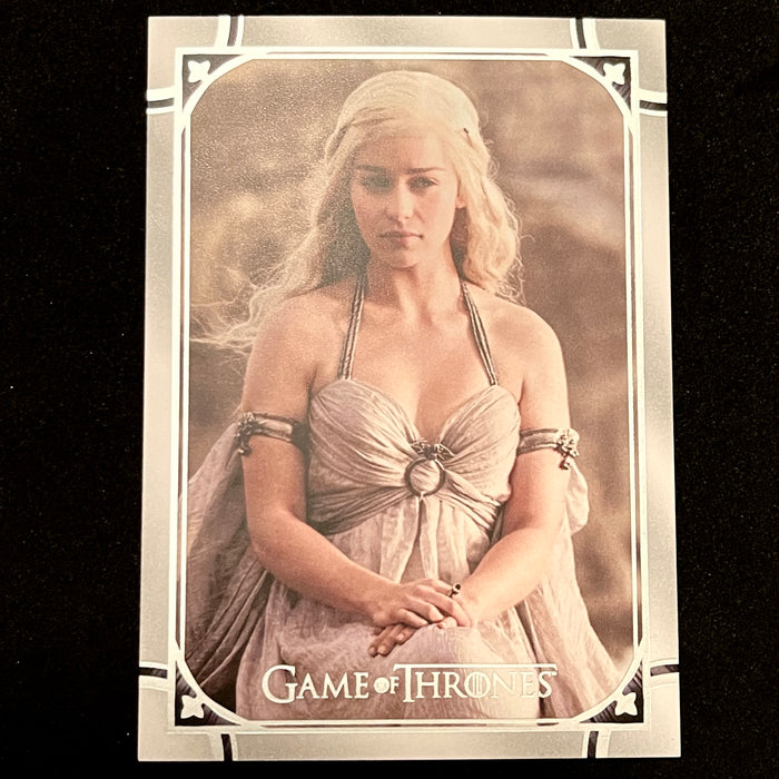 Game of Thrones - Iron Anniversary 2021 - 001 - Daenerys Targaryen Vintage Trading Card Singles Rittenhouse   