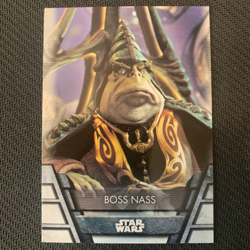 Star Wars Holocron 2020 - N-04 Boss Nass Vintage Trading Card Singles Topps