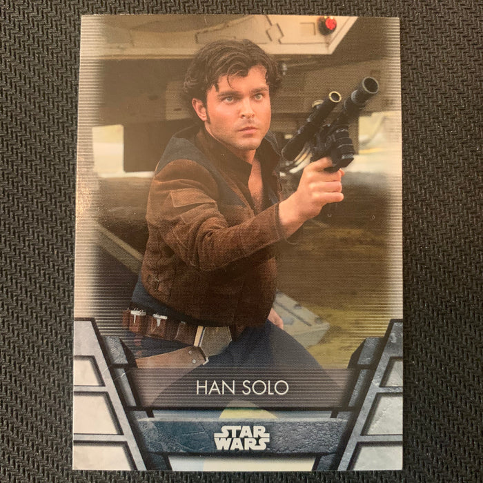 Star Wars Holocron 2020 - N-09 Han Solo Vintage Trading Card Singles Topps