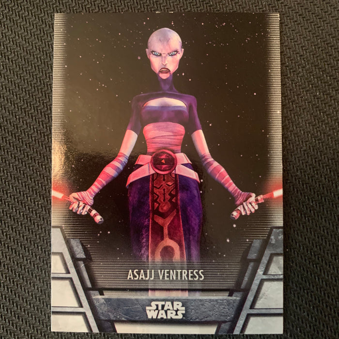 Star Wars Holocron 2020 - Sep-07 Asajj Ventress Vintage Trading Card Singles Topps