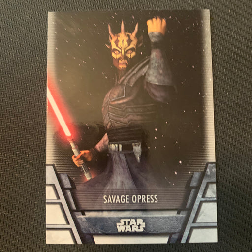 Star Wars Holocron 2020 - N-18 Savage Opress Vintage Trading Card Singles Topps   