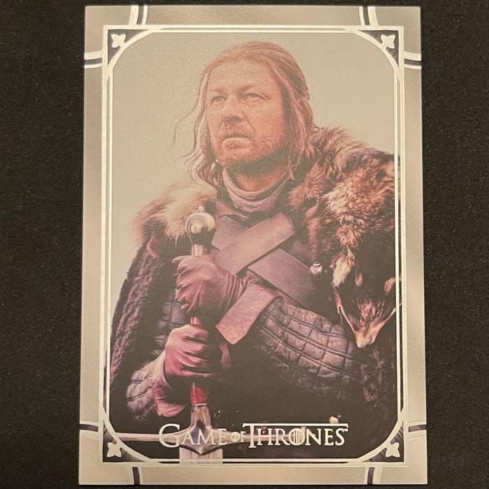Game of Thrones - Iron Anniversary 2021 - 037 - Eddard Stark Vintage Trading Card Singles Rittenhouse
