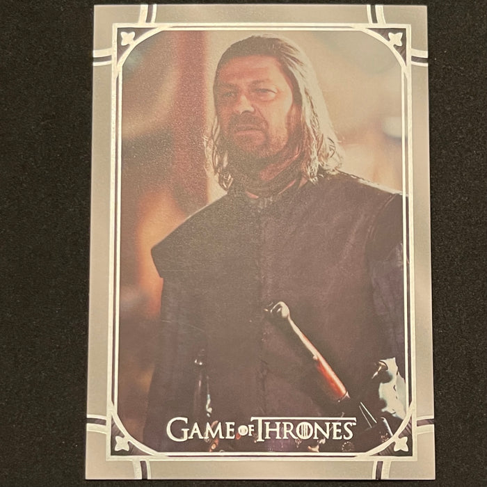 Game of Thrones - Iron Anniversary 2021 - 039 - Eddard Stark Vintage Trading Card Singles Rittenhouse
