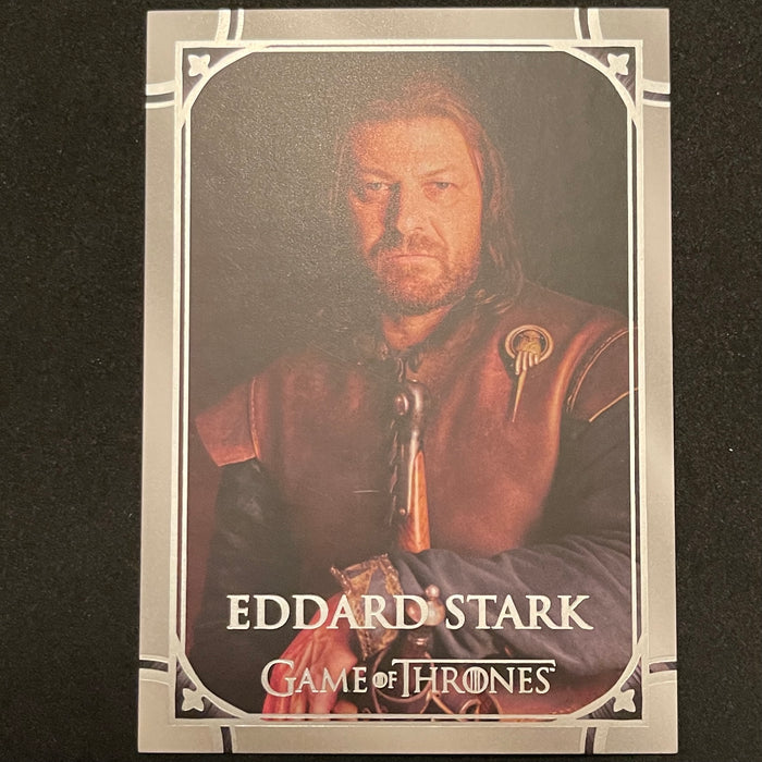 Game of Thrones - Iron Anniversary 2021 - 041 - Eddard Stark Vintage Trading Card Singles Rittenhouse