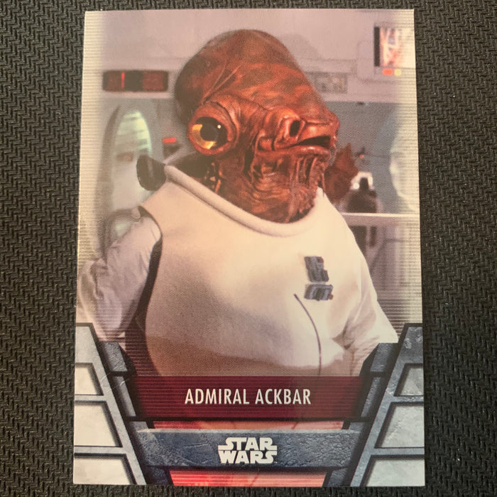 Star Wars Holocron 2020 - Reb-21 Admiral Ackbar Vintage Trading Card Singles Topps