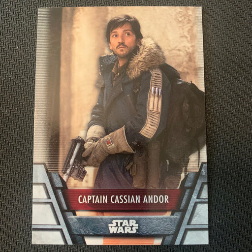 Star Wars Holocron 2020 - Reb-24 Captain Cassian Andor Vintage Trading Card Singles Topps   
