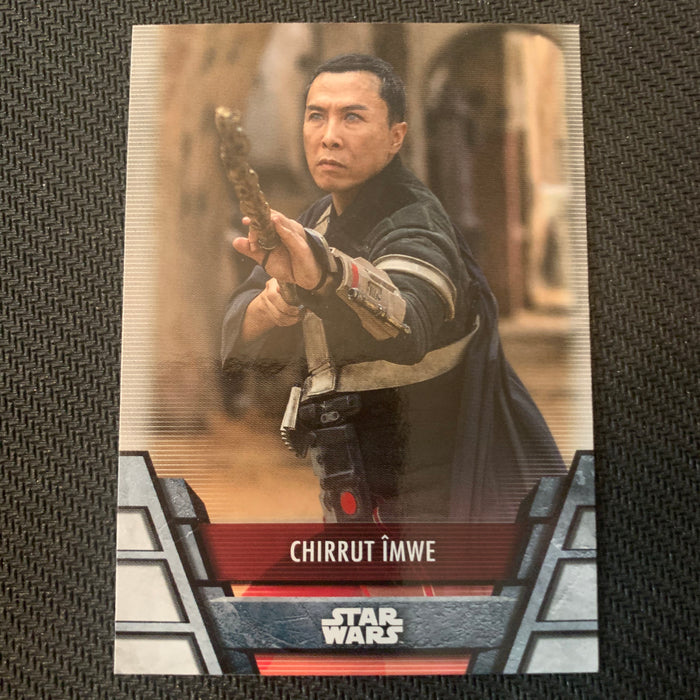 Star Wars Holocron 2020 - Reb-27 Chirrut Îmwe Vintage Trading Card Singles Topps