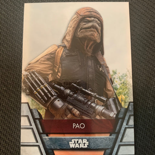 Star Wars Holocron 2020 - Reb-31 Pao Vintage Trading Card Singles Topps