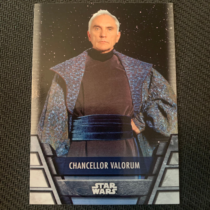 Star Wars Holocron 2020 - Rep-05 Chancellor Valorum Vintage Trading Card Singles Topps