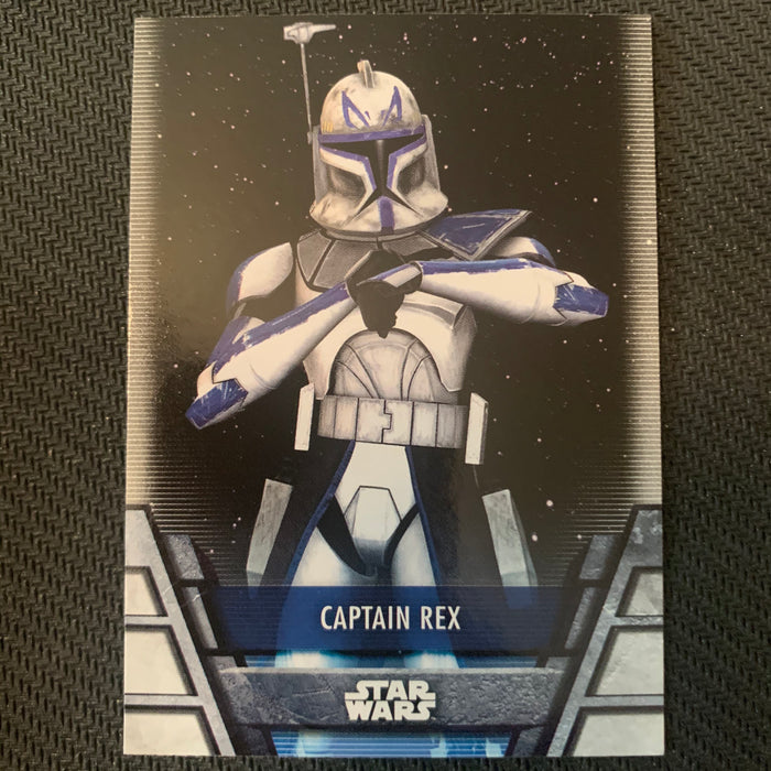 Star Wars Holocron 2020 - Rep-16 Captain Rex Vintage Trading Card Singles Topps