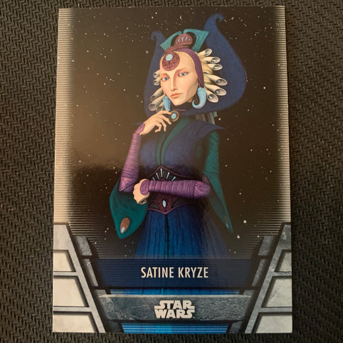 Star Wars Holocron 2020 - Rep-17 Satine Kryze Vintage Trading Card Singles Topps