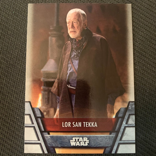 Star Wars Holocron 2020 - Res-07 Lor San Tekka Vintage Trading Card Singles Topps
