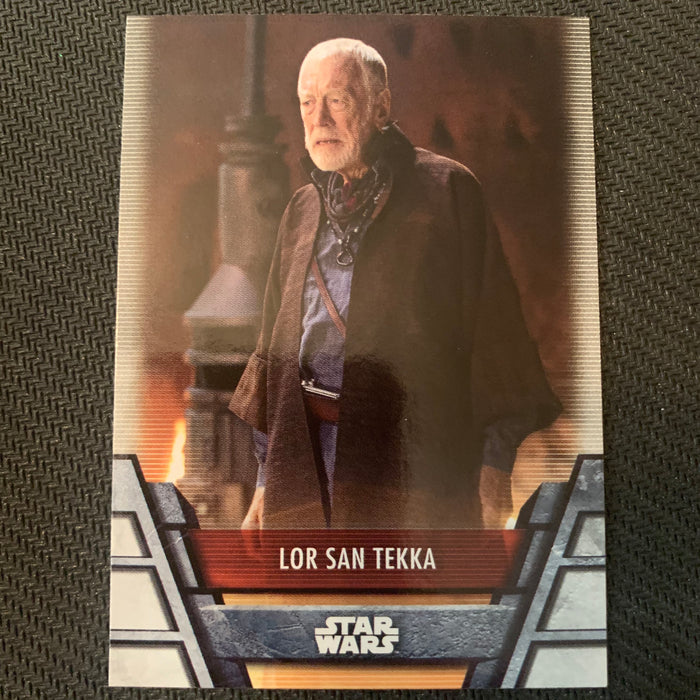 Star Wars Holocron 2020 - Res-07 Lor San Tekka Vintage Trading Card Singles Topps