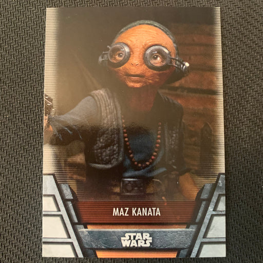 Star Wars Holocron 2020 - Res-09 Maz Kanata Vintage Trading Card Singles Topps