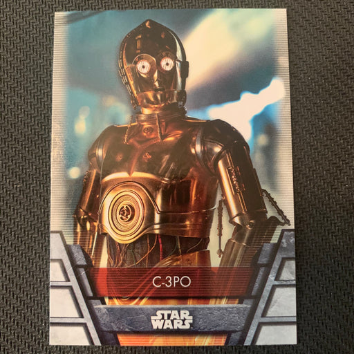 Star Wars Holocron 2020 - Res-27 C-3PO Vintage Trading Card Singles Topps   