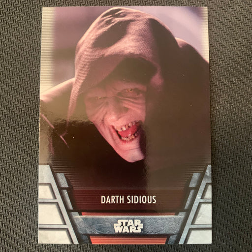 Star Wars Holocron 2020 - Sith-02 Darth Sidious Vintage Trading Card Singles Topps   