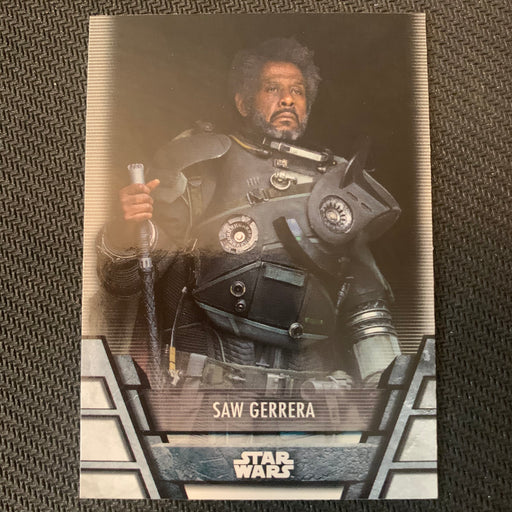 Star Wars Holocron 2020 - SG-01 Saw Gerrera Vintage Trading Card Singles Topps