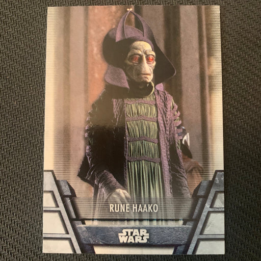 Star Wars Holocron 2020 - Sep-02 Rune Haako Vintage Trading Card Singles Topps