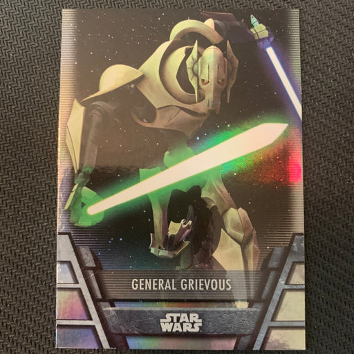 Star Wars Holocron 2020 - Sep-06 General Grievous - Foil Parallel Vintage Trading Card Singles Topps   