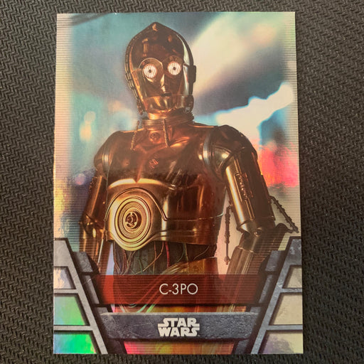 Star Wars Holocron 2020 - Res-27 C-3PO - Foil Parallel Vintage Trading Card Singles Topps   