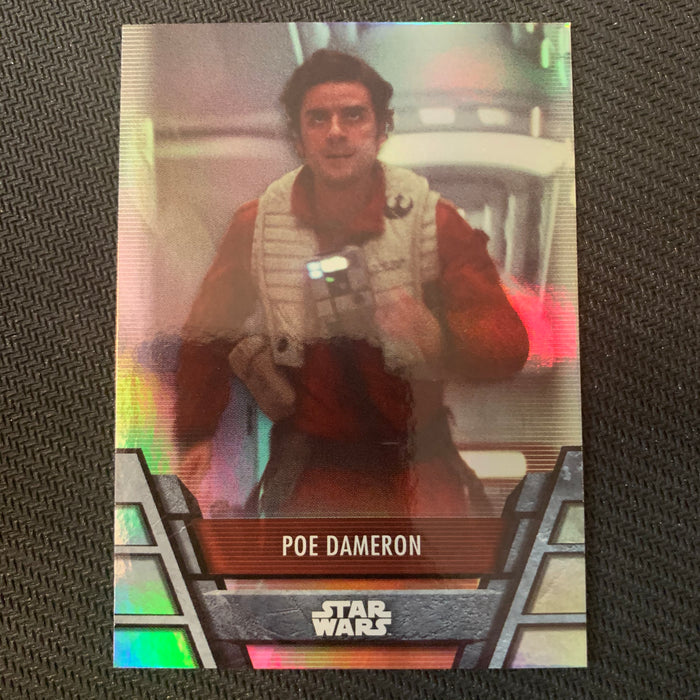 Star Wars Holocron 2020 - Res-12 Poe Dameron - Foil Parallel Vintage Trading Card Singles Topps