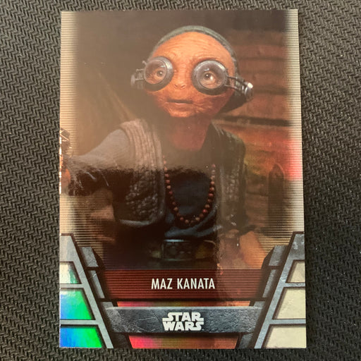 Star Wars Holocron 2020 - Res-09 Maz Kanata - Foil Parallel Vintage Trading Card Singles Topps