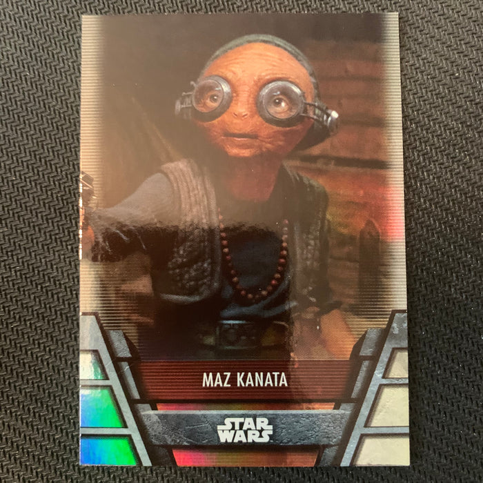 Star Wars Holocron 2020 - Res-09 Maz Kanata - Foil Parallel Vintage Trading Card Singles Topps