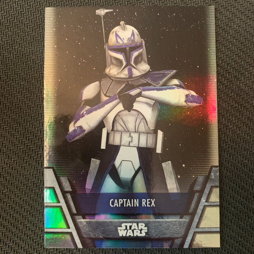 Star Wars Holocron 2020 - Rep-16 Captain Rex - Foil Parallel Vintage Trading Card Singles Topps   